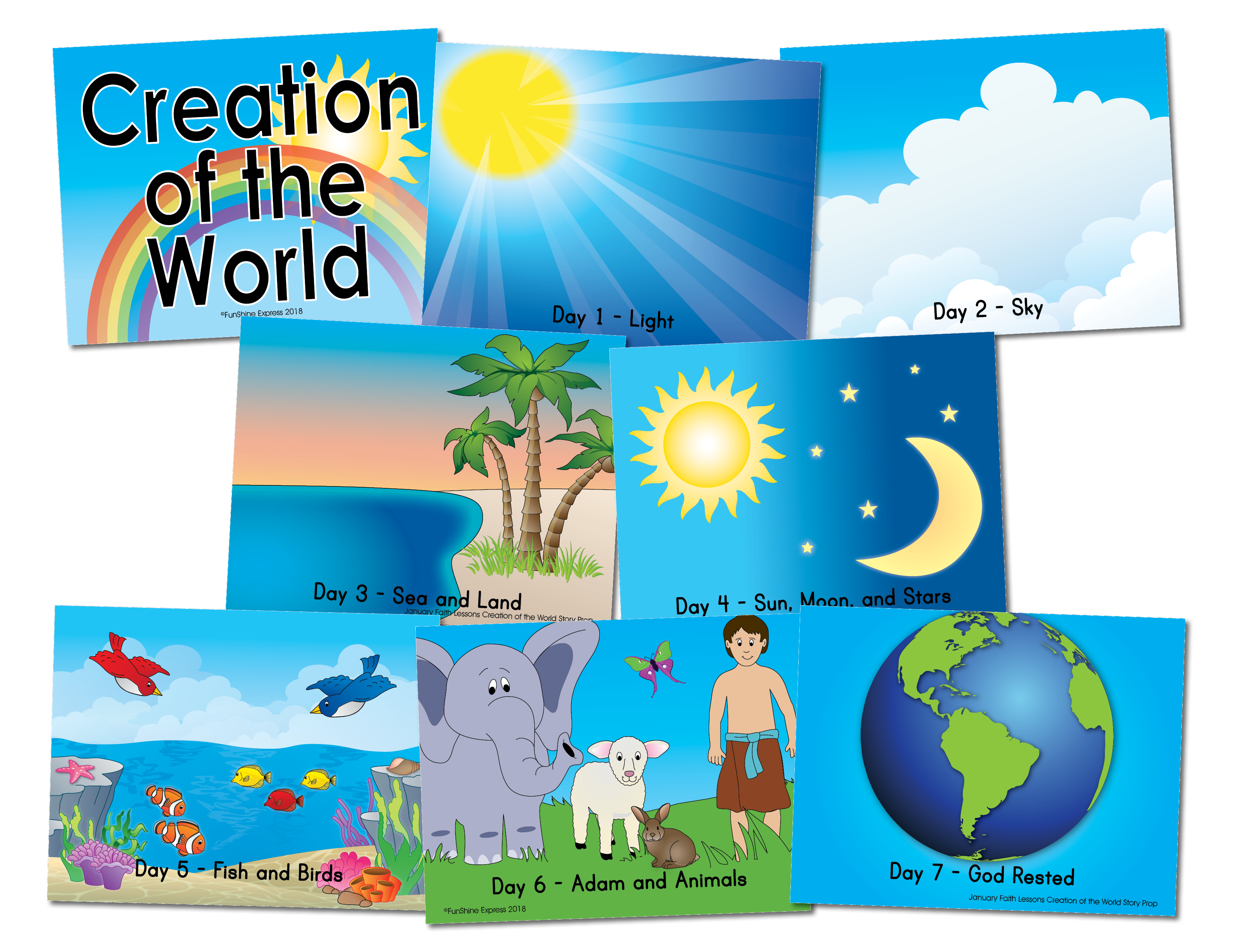 Creation Of The World In 7 Days
